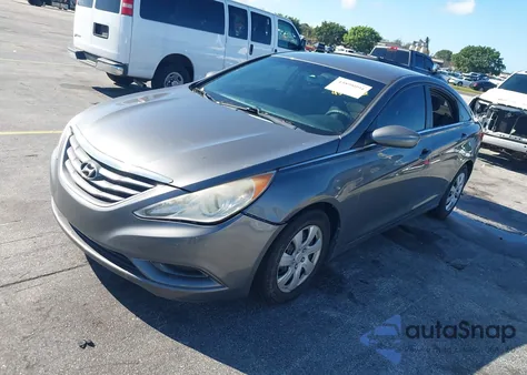 2012 Hyundai Sonata Gls из США, поврежденный, VIN 5NPEB4AC5CH459418